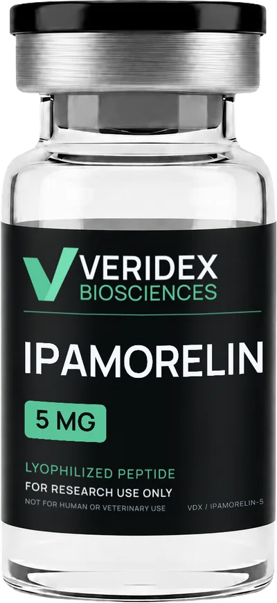 Ipamorelin — GH Secretagogue research vial — Veridex Biosciences